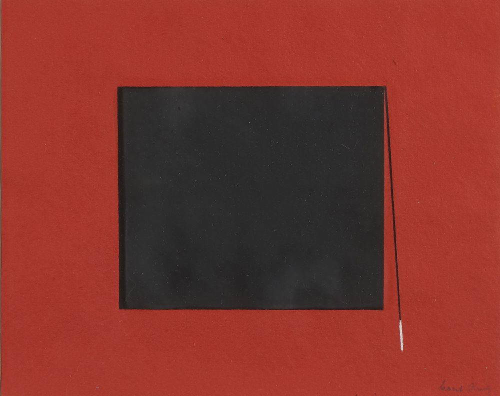 Lot 75 - RED AND BLACK III by Cecil King