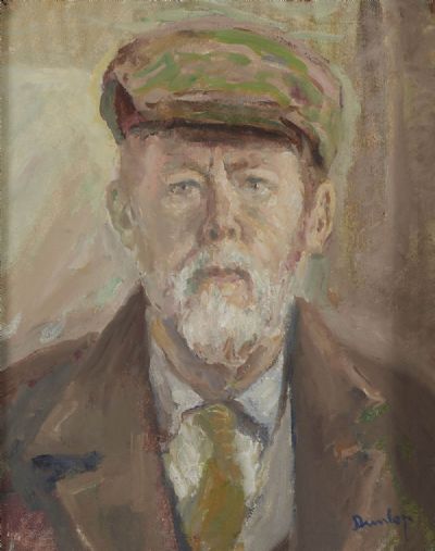 SELF PORTRAIT by Ronald Ossory Dunlop  at deVeres Auctions