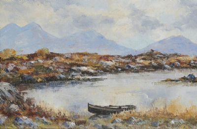 NEAR ROUNDSTONE, CONNEMARA by Fergus O'Ryan  at deVeres Auctions
