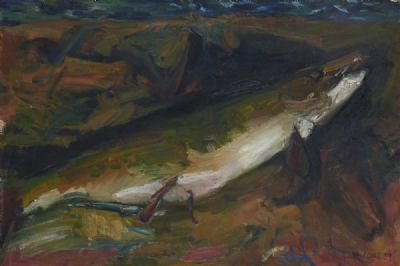 PIKE by Barrie Cooke  at deVeres Auctions