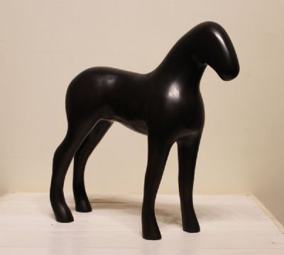 HORSE FIGURE by Stephen Lawlor sold for €1,000 at deVeres Auctions