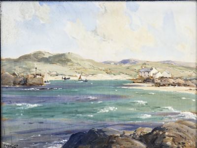 PORT NA BLAGH, CO DONEGAL by James Humbert Craig sold for €6,200 at deVeres Auctions