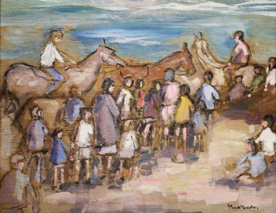 PONY RIDES by Gladys Maccabe  at deVeres Auctions