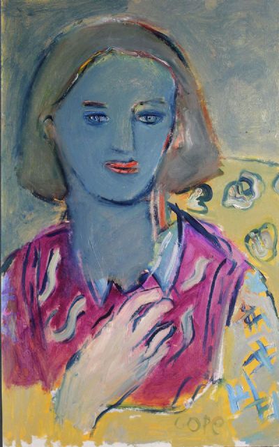 SELF PORTRAIT by Elizabeth Cope sold for €650 at deVeres Auctions