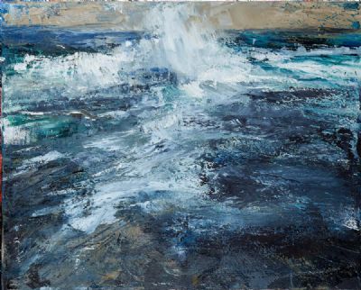 COASTAL REPORT by Donald Teskey sold for €15,500 at deVeres Auctions