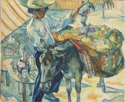 THE SPANISH FRUIT SELLER by Mary Swanzy  at deVeres Auctions