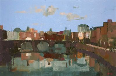 DUBLIN LIFFEY by Martin Mooney  at deVeres Auctions