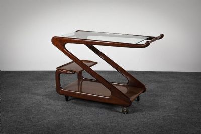 AN ITALIAN BAR TROLLEY at deVeres Auctions