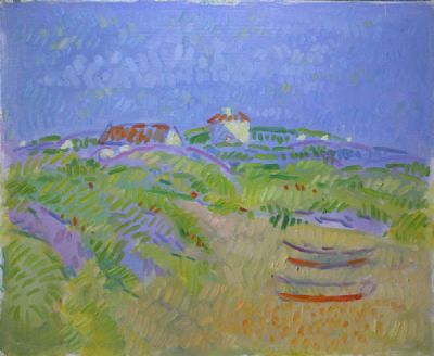 BEACH, BALLYCONNEELY by Desmond Carrick  at deVeres Auctions