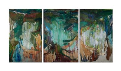 BIG FOREST BORNEO (1976) by Barrie Cooke sold for €18,000 at deVeres Auctions