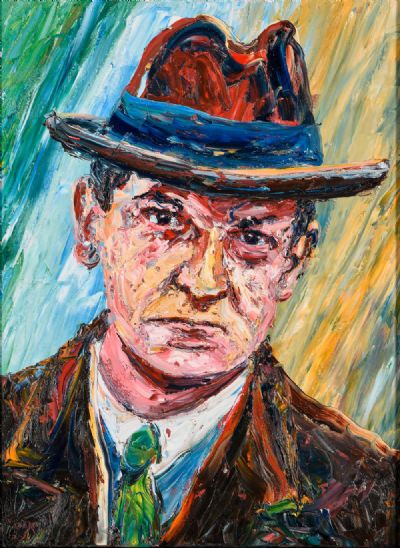 PORTRAIT OF MICHAEL COLLINS by Liam O'Neill  at deVeres Auctions