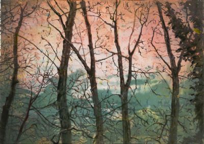 DEER PARK (2) 2006 by Elizabeth Magill sold for €1,300 at deVeres Auctions