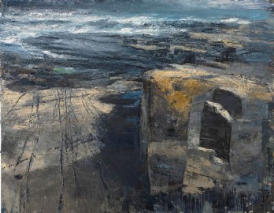 COASTLINE NARRATIVE III by Donald Teskey sold for €30,000 at deVeres Auctions