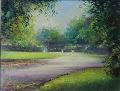 St. STEPHEN'S GREEN by Norman J McCaig sold for €440 at deVeres Auctions