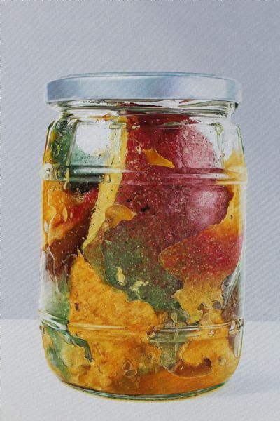 FRUIT IN A JAR by Stephen Johnston sold for €3,000 at deVeres Auctions
