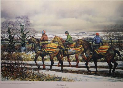 WELL RUGGED UP by Peter Curling  at deVeres Auctions