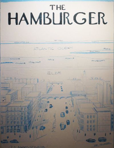THE HAMBURGER by Joe McDickel sold for €70 at deVeres Auctions
