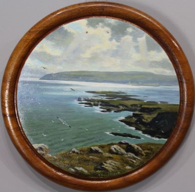 HOWTH FROM IRELAND'S EYE by Neville Henderson  at deVeres Auctions