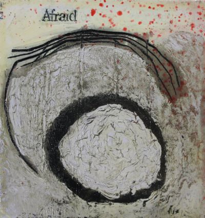 AFRAID by Elizabeth Magill sold for €460 at deVeres Auctions