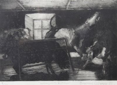LINNEGAN'S KITCHEN (1982) by Diarmuid Delargy  at deVeres Auctions