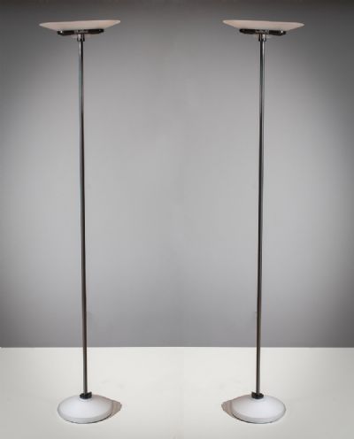 A PAIR OF FLOOR UPLIGHTERS by Flos  at deVeres Auctions