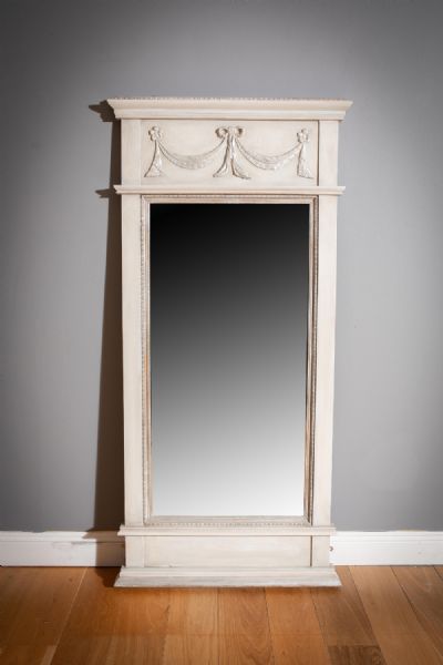 A MODERN UPRIGHT PIER MIRROR at deVeres Auctions