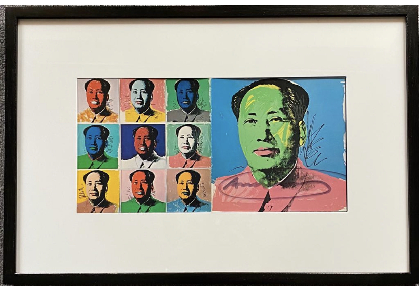 MAO TSE-TUNG (ANNOUNCEMENT) by Andy Warhol  at deVeres Auctions