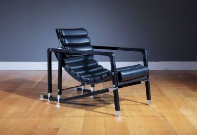 THE TRANSAT CHAIR, by EILEEN GRAY, manufactured by ARTEMIDE sold for €3,800 at deVeres Auctions