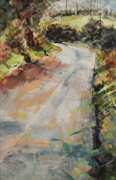 COUNTRY ROAD by Lorraine Wall  at deVeres Auctions