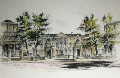 LEINSTER HOUSE, KILDARE STREET, DUBLIN by Colin Gibson  at deVeres Auctions