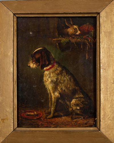 THE HOUND by G Lambert sold for €150 at deVeres Auctions