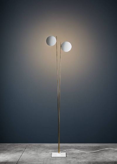 A LEDERAM F2 FLOOR LAMP, by CATELLANI & SMITH sold for €850 at deVeres Auctions