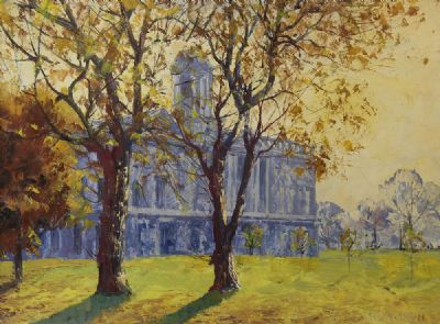 THE KINGS INN by Fergus O'Ryan sold for €800 at deVeres Auctions