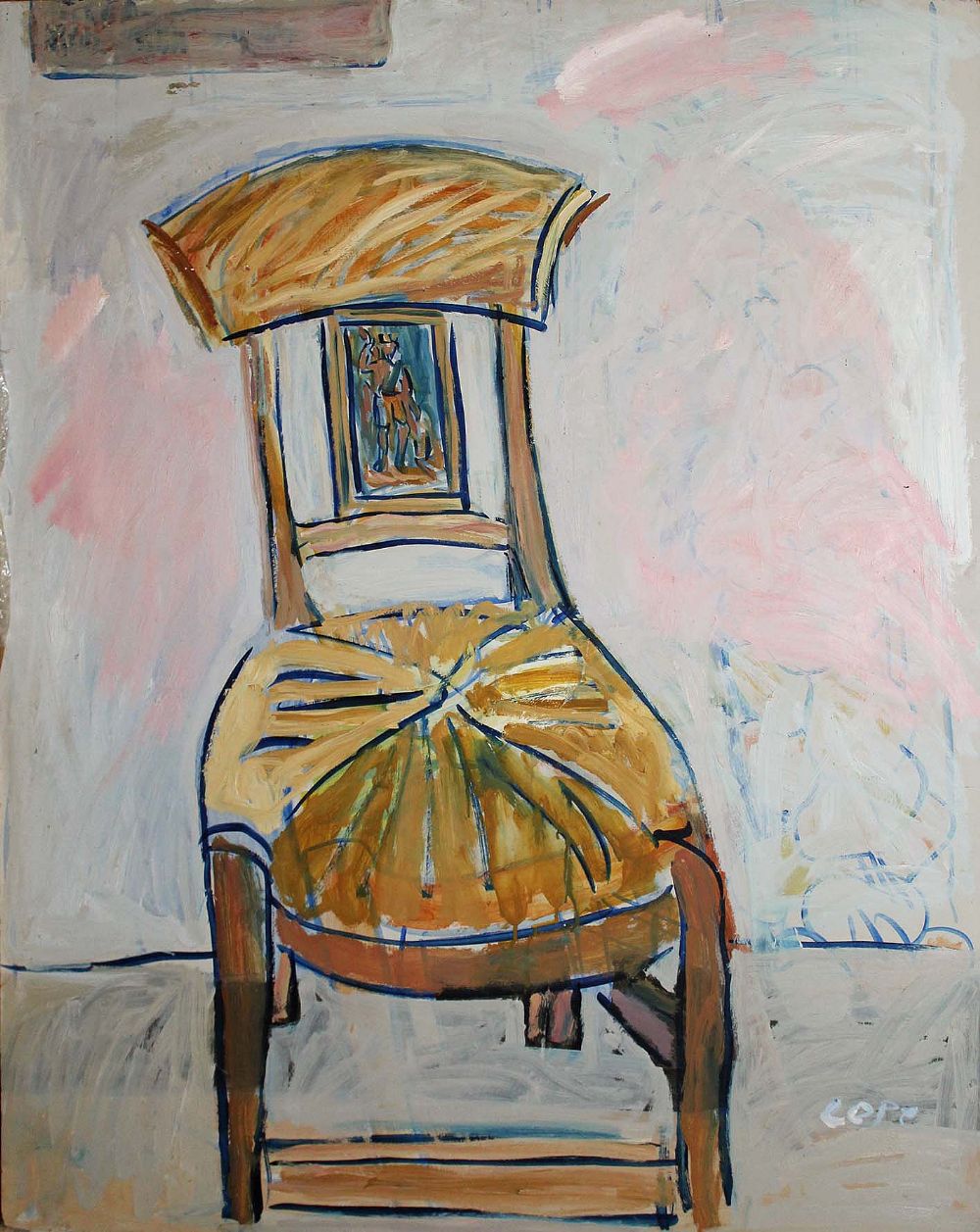 CHAIR by Elizabeth Cope sold for €1,000 at deVeres Auctions