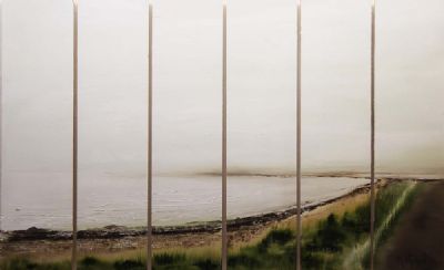 SEASCAPE (SIX PANELS) by Keith Richardson sold for €500 at deVeres Auctions