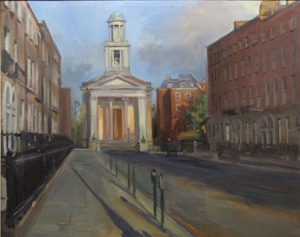 THE PEPPERCANNISTER CHURCH, MOUNT STREET, DUBLIN by Oisin Roche  at deVeres Auctions