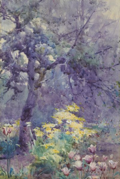 GARDEN AT KILMURRY by Mildred Anne Butler  at deVeres Auctions