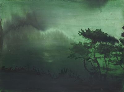 VIEW (GREEN) by Elizabeth Magill sold for €7,500 at deVeres Auctions