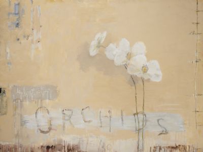 ORCHIDS by Basil Blackshaw sold for €20,000 at deVeres Auctions