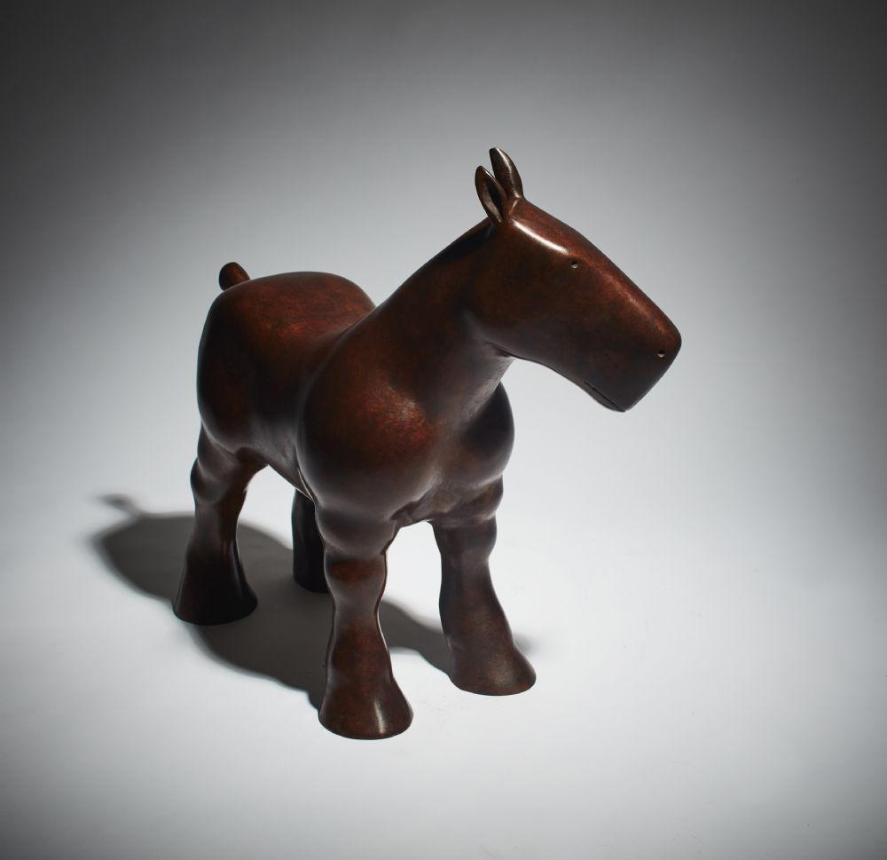 Lot 100 - DRAUGHT HORSE by Anthony Scott