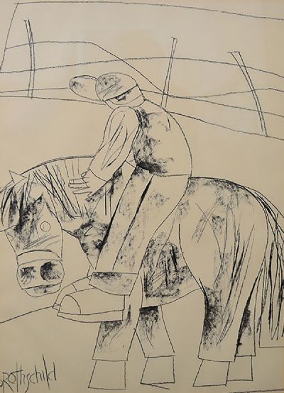 ON THE HORSE by Stephen Rothschild  at deVeres Auctions