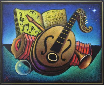 THE MUSIC OF THE SPHERES by Tighe O'Donoghue Ross  at deVeres Auctions