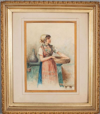 FEMALE FIGURE- Continental School, 19th Century at deVeres Auctions