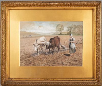 PLOUGHING, 19th Century at deVeres Auctions