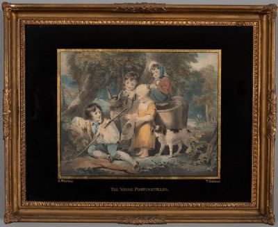 THE FORTUNE TELLER / THE SHELTERED LAMB after Richard Westall at deVeres Auctions