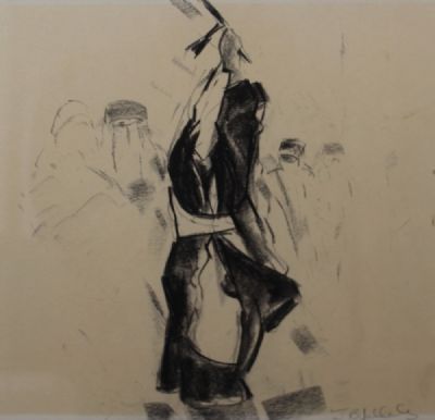 ALGERIAN DANCER by John B. Vallely  at deVeres Auctions