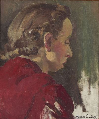 PORTRAIT by Maurice Canning Wilks  at deVeres Auctions