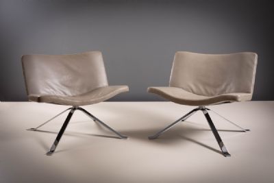 A PAIR OF WAVE CHAIRS, by PETER MALY FOR TONON ITALIA,  at deVeres Auctions