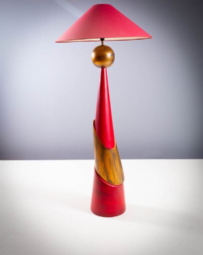 A SUITE OF FOUR MODERN LAMPS at deVeres Auctions