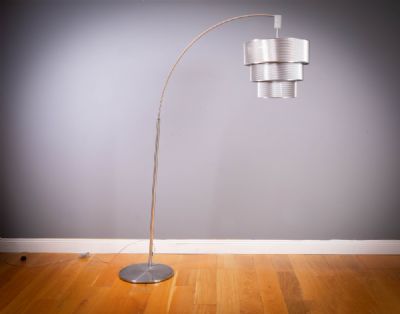 AN ARC FLOOR LAMP, MODERN, ITALIAN, by RELCO  at deVeres Auctions